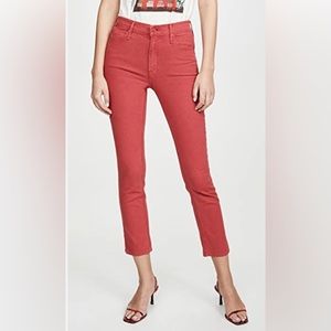 Mother jeans.  Mid-rise, dazzler ankle.  Size 26